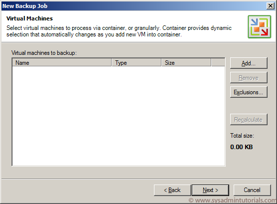 Veeam v5 Virtual Machine Backup